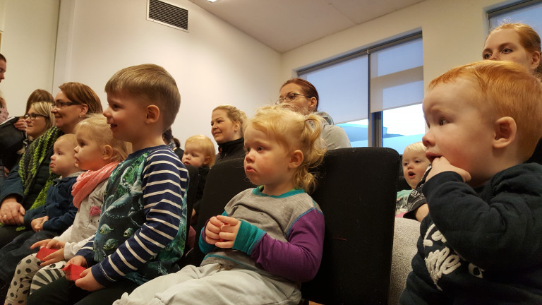 Dvergaheimar á jólasýningu