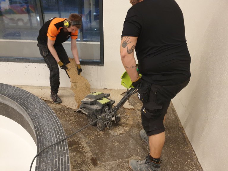 Framkvæmdir við Sundlaug Þorlákshafnar