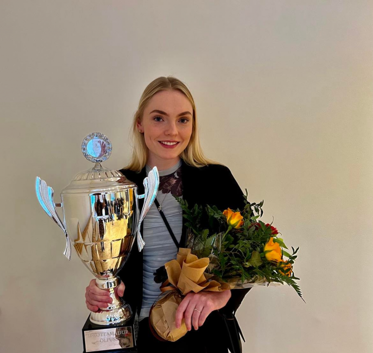 Dagný Lísa Davíðsdóttir íþróttamaður Ölfuss árið 2022