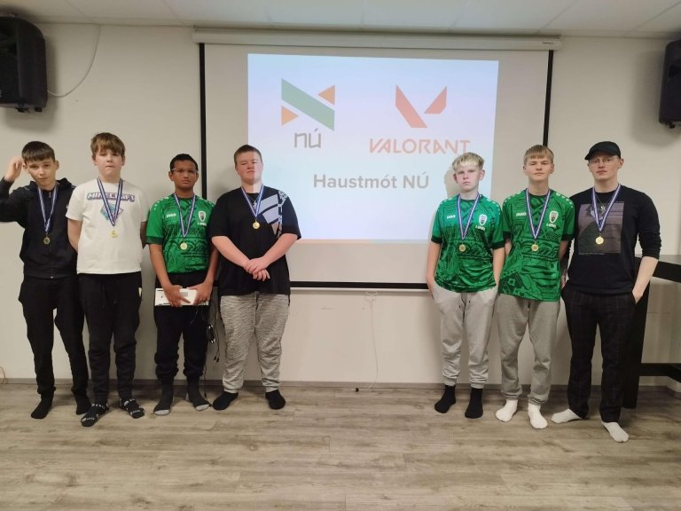 Rafíþróttadeildin fékk gull verðlaun