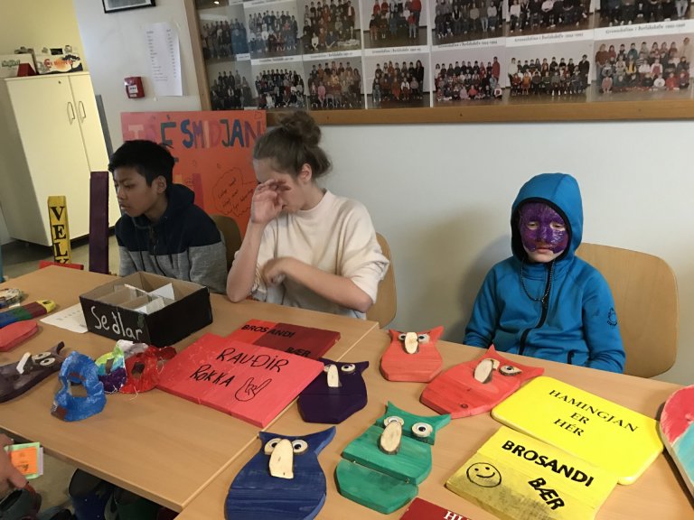 Þorpið, þemadagar í Grunnskólanum í Þorlákshöfn