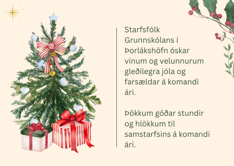 Jólakveðja