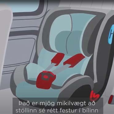 Öryggi barna í bílum