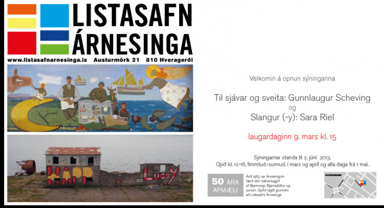 Boðskort Listasafn Árnesinga