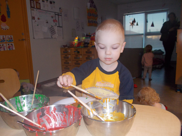 Dvergaheimar mála piparkökur