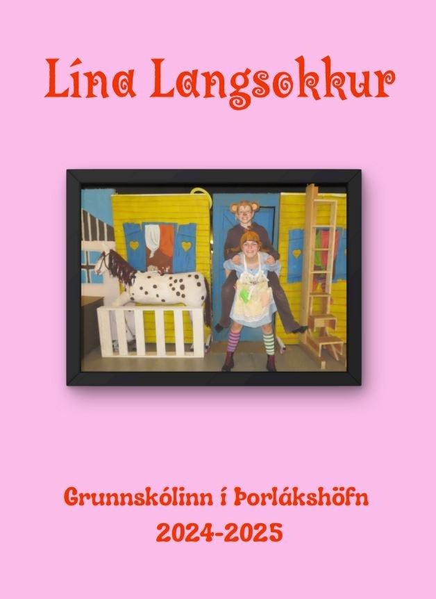 Leiksýningin um Línu Langsokk vakti mikla gleði!