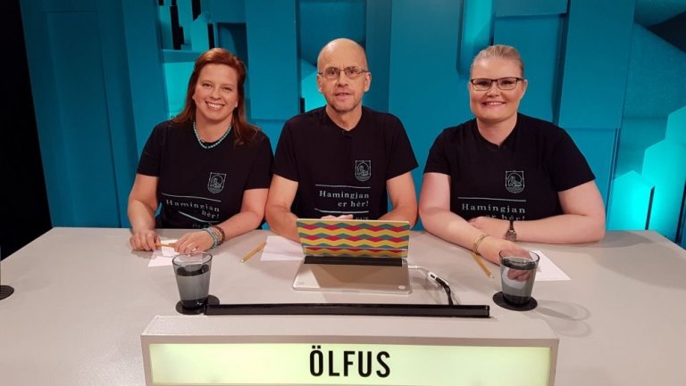 Ölfus mætir Grindavík í Útsvari næstkomandi föstudag