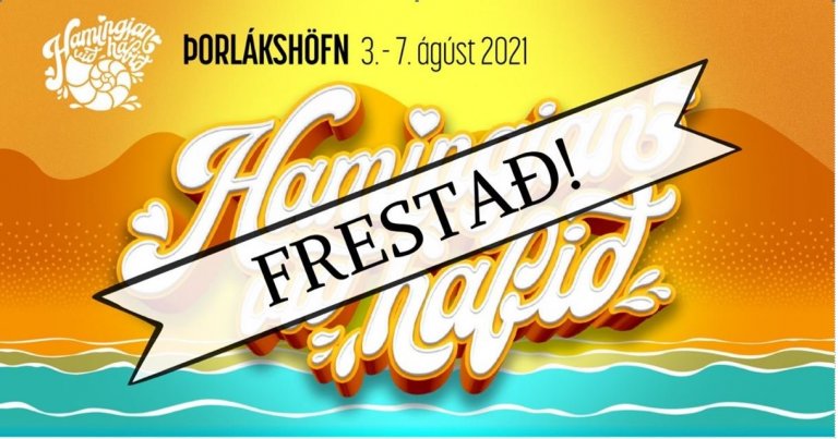 Hamingjan við hafið - FRESTAÐ