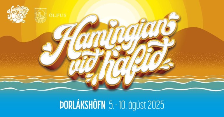 Líf og fjör á Hamingjunni við hafið