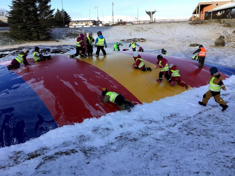 Hulduheimar - göngutúr á ærslabelginn