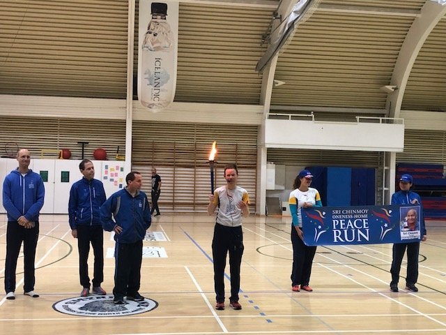 Friðarhlaupið kom við í Þorlákshöfn 23. september 2019