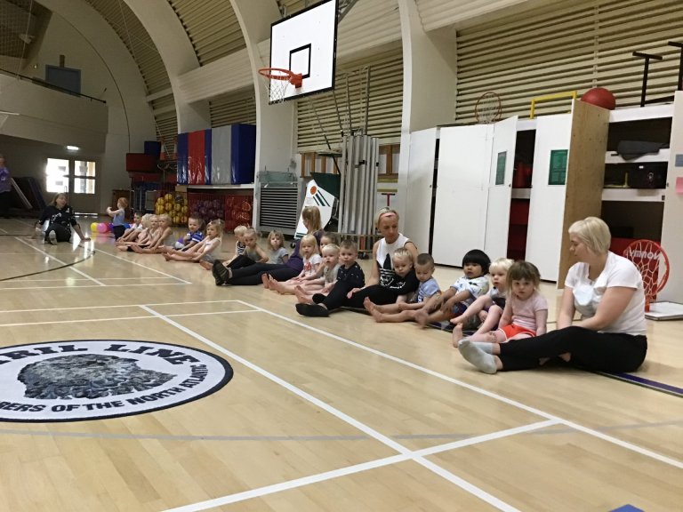 Álfaheimar - fyrsti íþróttatíminn