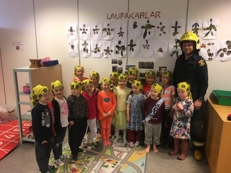 Rabbi kom frá slökkviliðinu