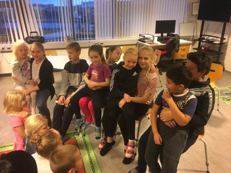 6. bekkur kom í heimsókn