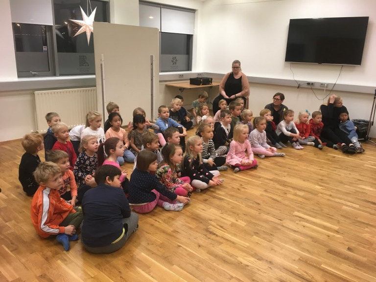 Goðheimar - Uppskeruhátíð með 1. bekk