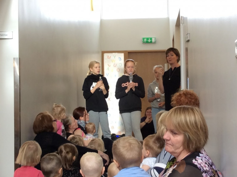 Tröllaheimar - Nemendur úr TÁ komu í heimsókn