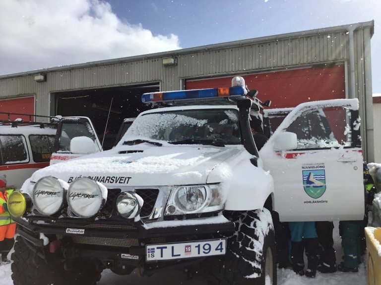 Trölla- og Hulduheimar, skólahópur fór í heimsókn