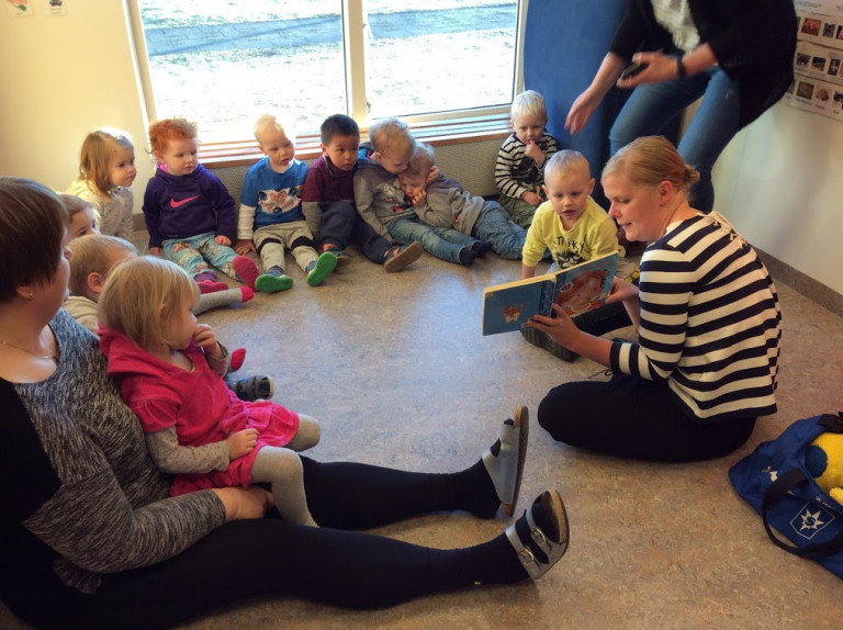 Petra tannlæknir kom í heimsókn