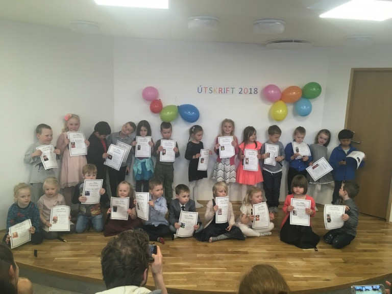 Goðheimar - Útskrift