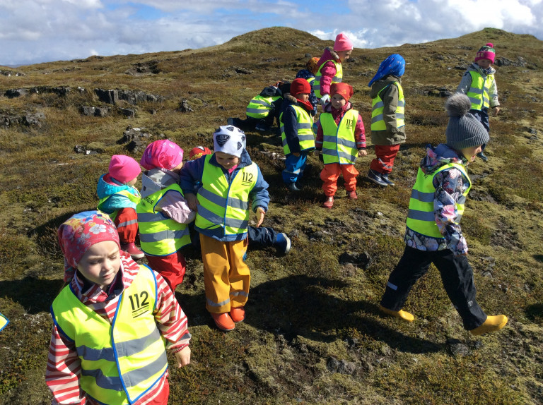 Hulduheimar - útsýnisskífa