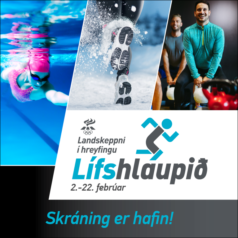 Lífshlaupið 2022-skráning er hafin