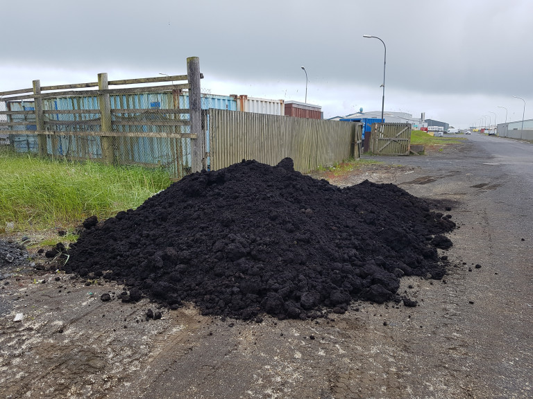 Molta í boði við móttöku- og flokkunarstöðina í Þorlákshöfn