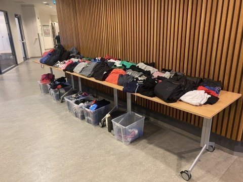 Kaffisala og óskilamunir