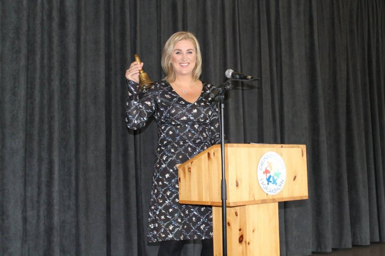 Grunnskólinn í Þorlákshhöfn settur við hátíðlega athöfn.