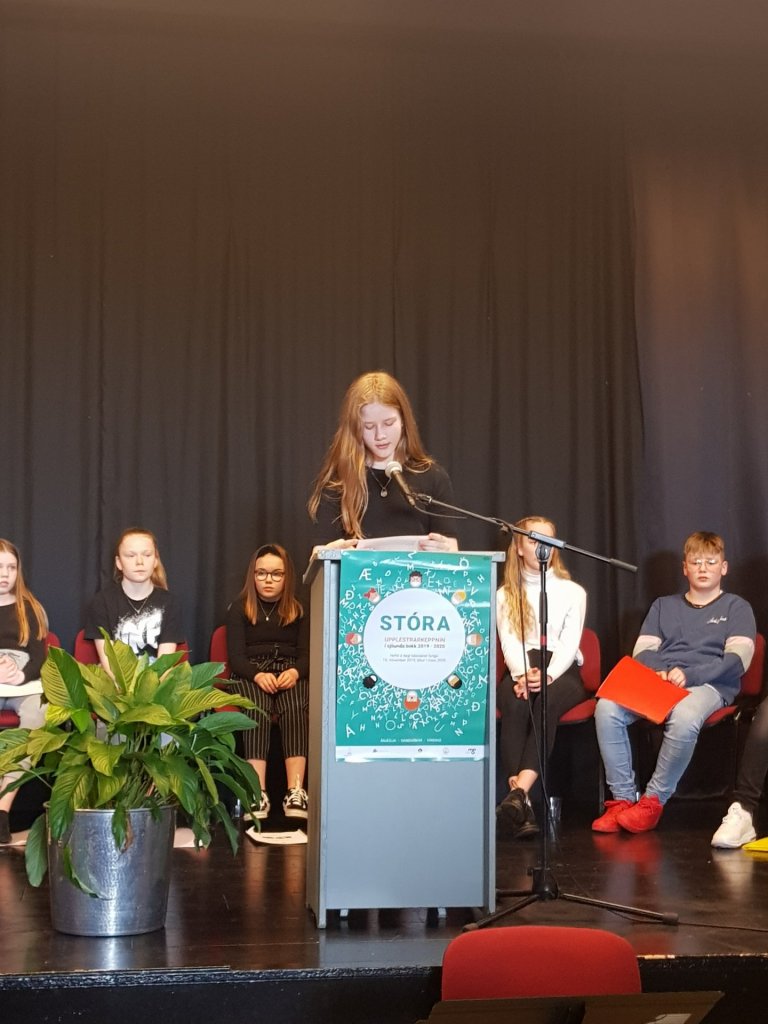 Stóra upplestrarkeppnin í 7. bekk