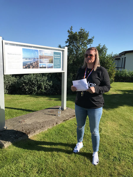 Sýningin áhugaverðir staðir í Ölfusi opnuð.