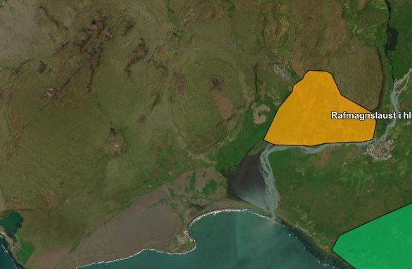 Rafmagnslaust í hluta Ölfuss þriðjudaginn 7.apríl frá kl. 16:00-18:00