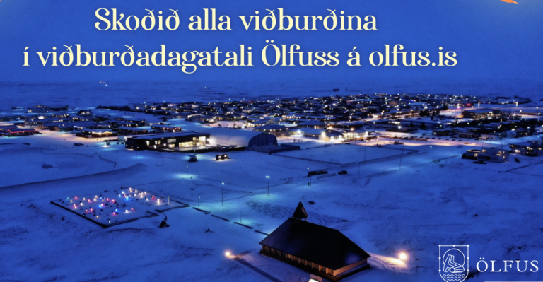 Aðventudagatal Ölfuss - veist þú um viðburð ?