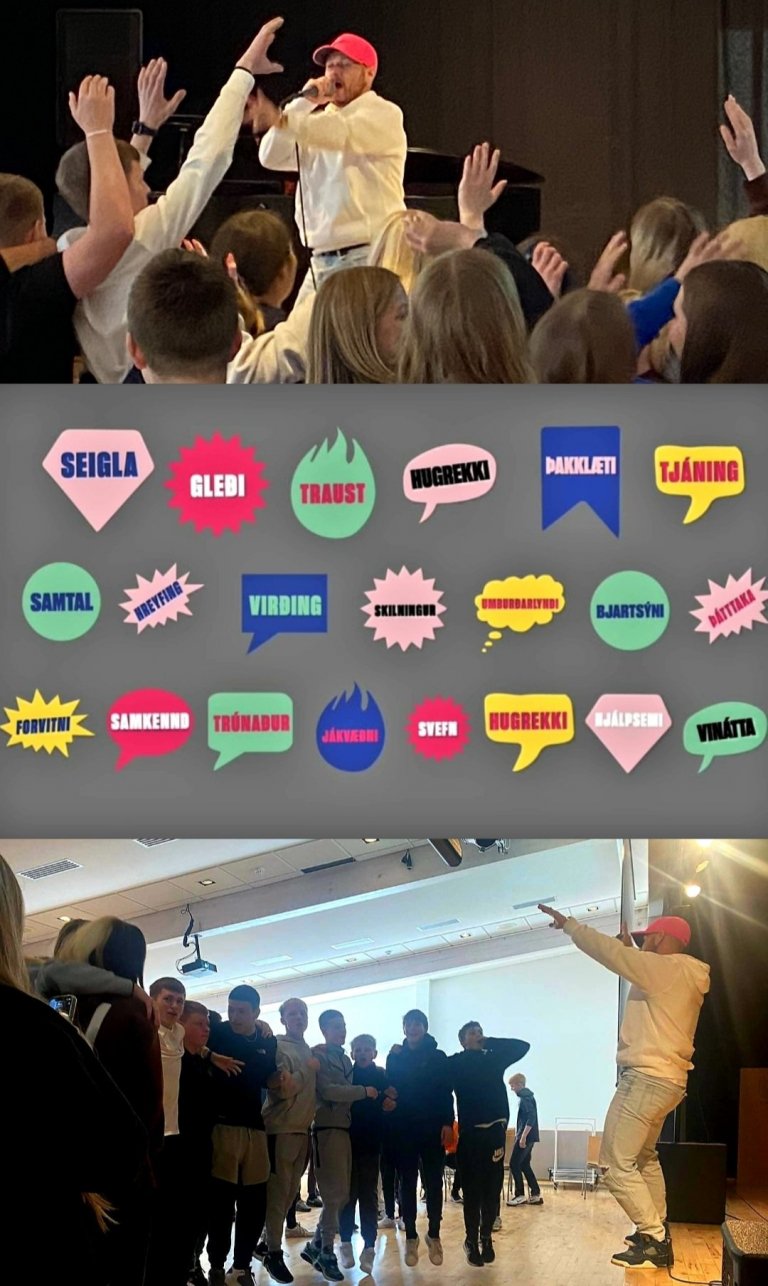 Geðlestin kom í heimsókn