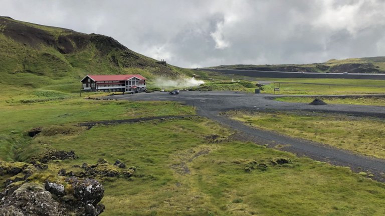 Uppbygging við Skíðaskálann í Hveradölum