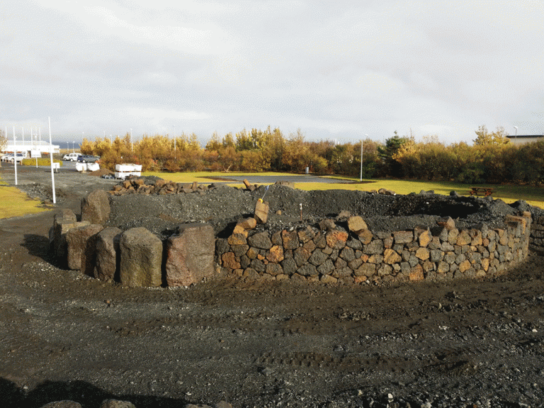 Myndir af skrúðgarðinum í Þorlákshöfn haust 2015