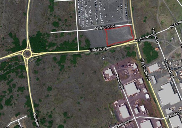 Nýja flokkunar- og mótttökustöðin að Norðurbakka 6-8.