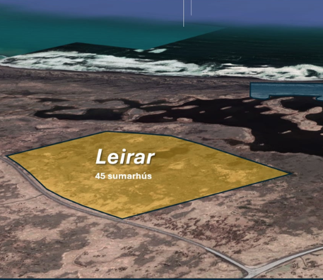 Sumarhúsabyggð í nágrenni Þorlákshafnar