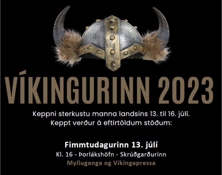 Víkingurinn 2023 - aflraunakeppni
